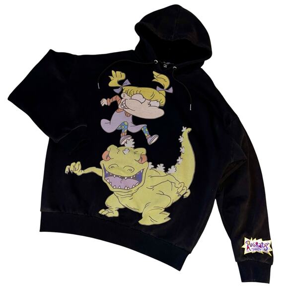 Dolls Kill x Rugrats Hoodie Oversized Graphic Kidcore Unisex - Picture 2 of 9